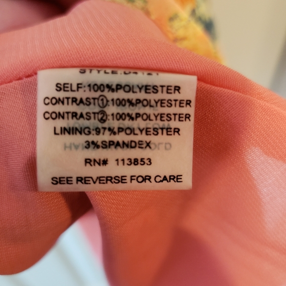 Sugar Lips Boho Floral Lace Bell Sleeve Dress Sz. XS Oversized NWT! - Picture 8 of 9